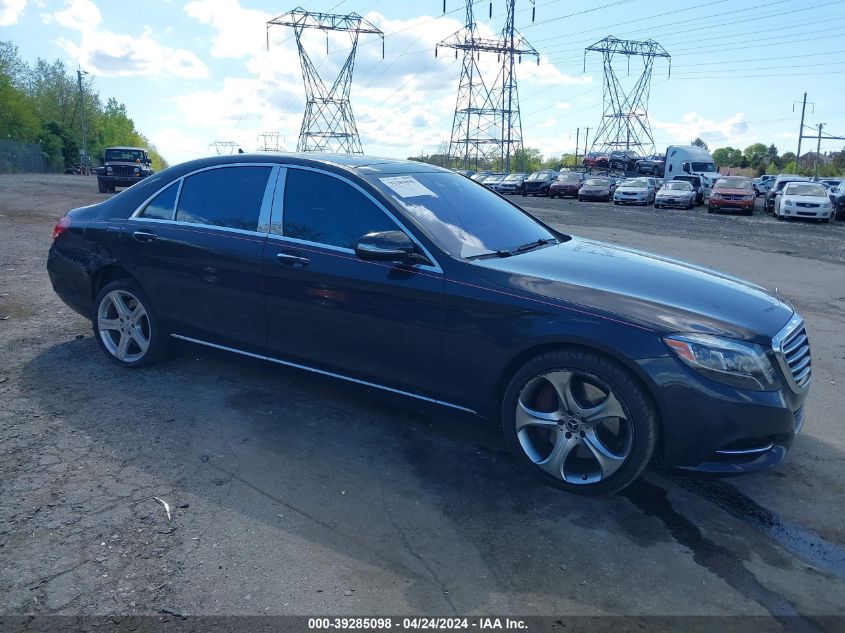 2014 Mercedes-Benz S 550 4Matic VIN: WDDUG8FB8EA065819 Lot: 39285098