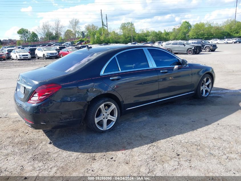 2014 Mercedes-Benz S 550 4Matic VIN: WDDUG8FB8EA065819 Lot: 39285098