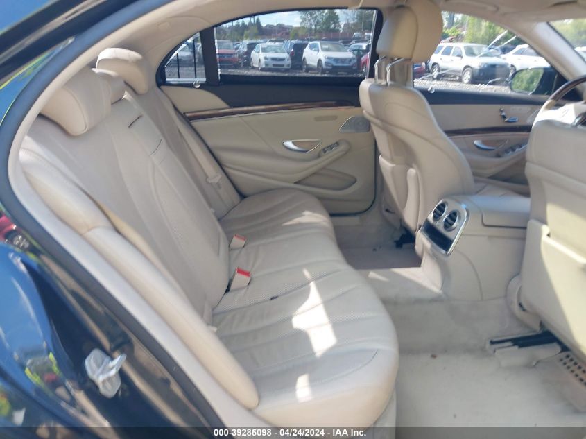 2014 Mercedes-Benz S 550 4Matic VIN: WDDUG8FB8EA065819 Lot: 39285098