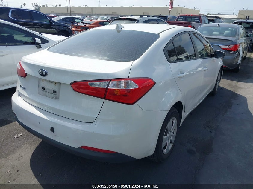 2016 KIA FORTE LX - KNAFK4A6XG5494005