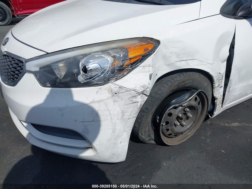 2016 KIA FORTE LX - KNAFK4A6XG5494005