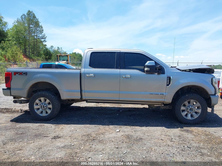 2021 FORD F-250 PLATINUM - 1FT7W2BT5MED69428