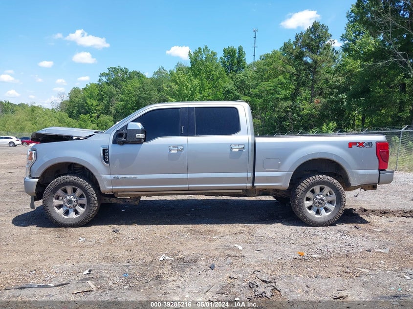 2021 FORD F-250 PLATINUM - 1FT7W2BT5MED69428