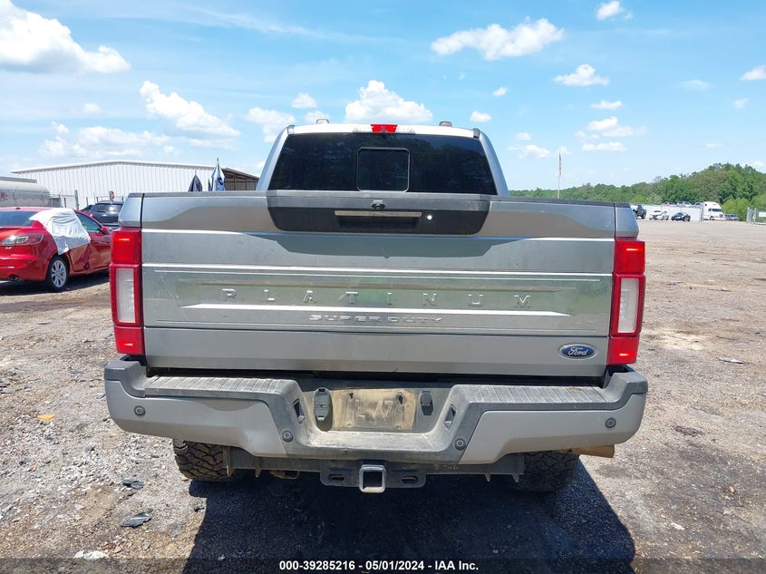 2021 FORD F-250 PLATINUM - 1FT7W2BT5MED69428