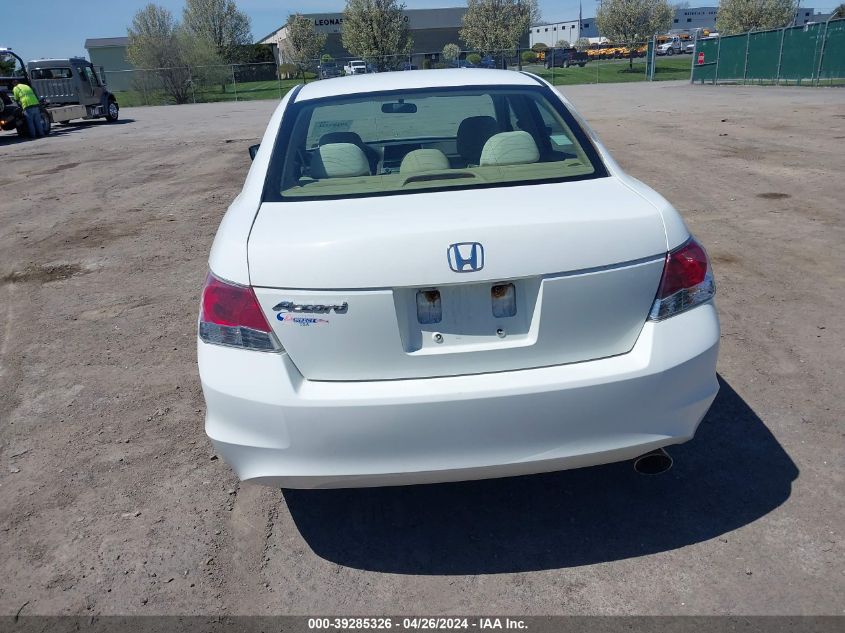 2008 Honda Accord 2.4 Lx-P VIN: 1HGCP26498A087256 Lot: 39285326