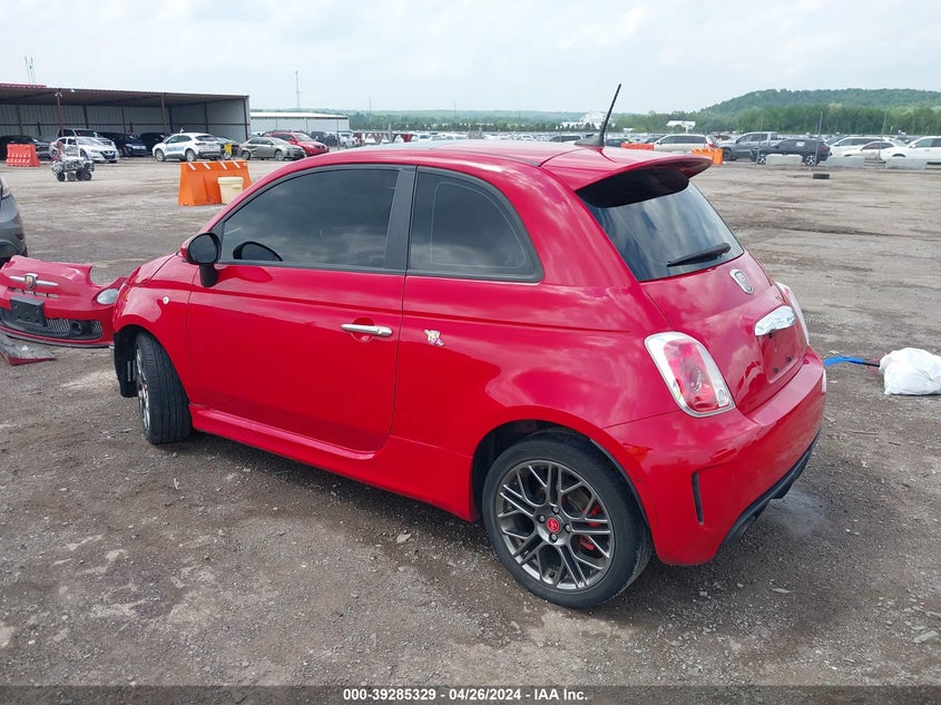 2017 Fiat 500 Abarth VIN: 3C3CFFFH4HT584336 Lot: 39285329