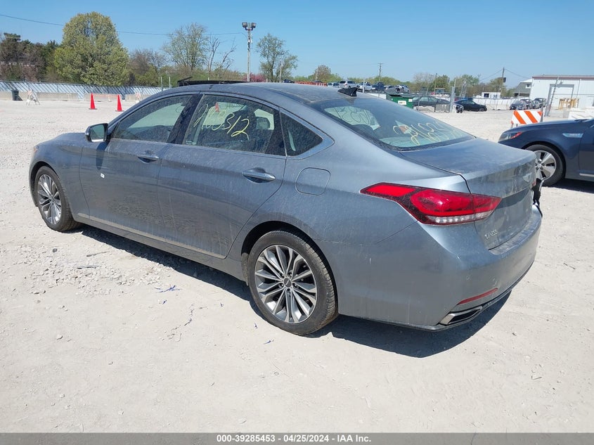 2015 Hyundai Genesis 3.8 VIN: KMHGN4JE2FU023410 Lot: 39285453