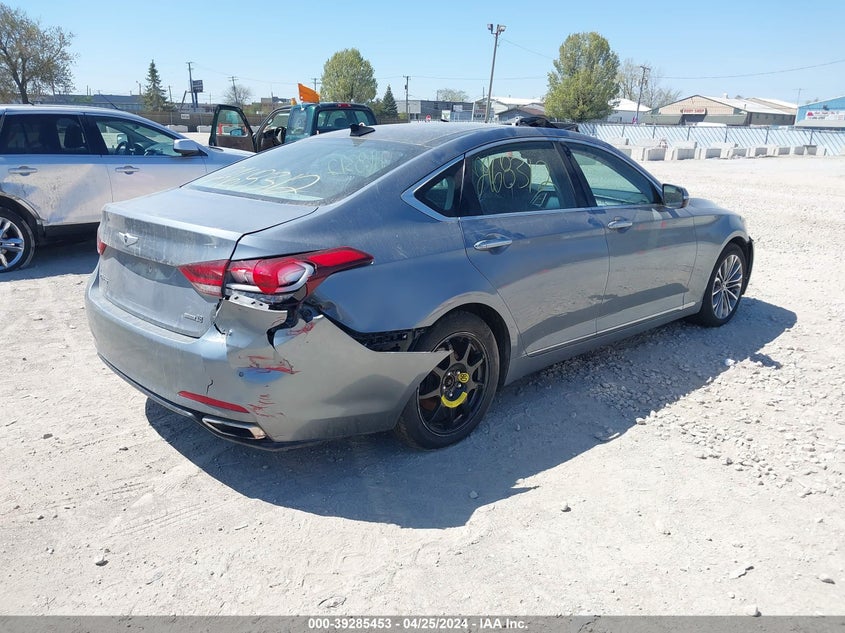 2015 Hyundai Genesis 3.8 VIN: KMHGN4JE2FU023410 Lot: 39285453