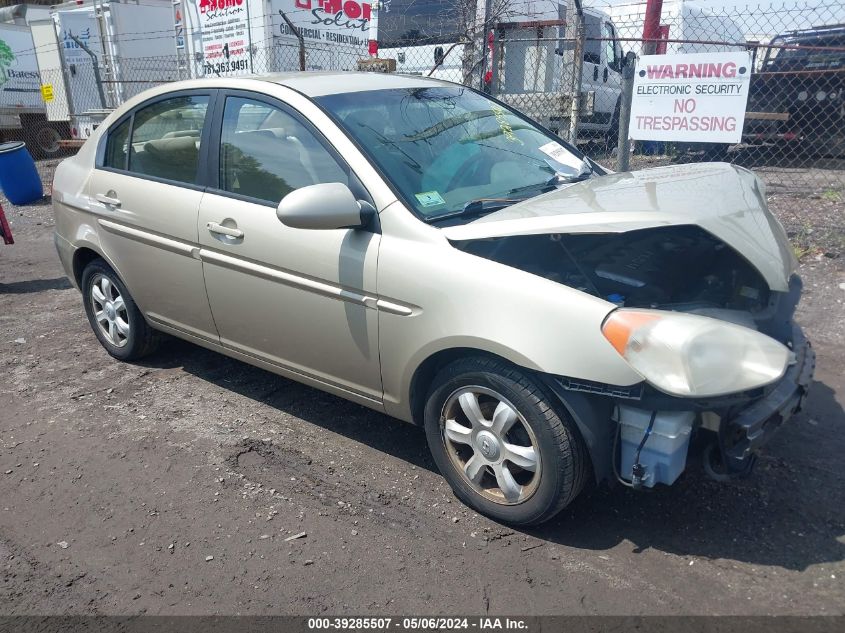 2006 Hyundai Accent Gls VIN: KMHCN46C36U020120 Lot: 39285507