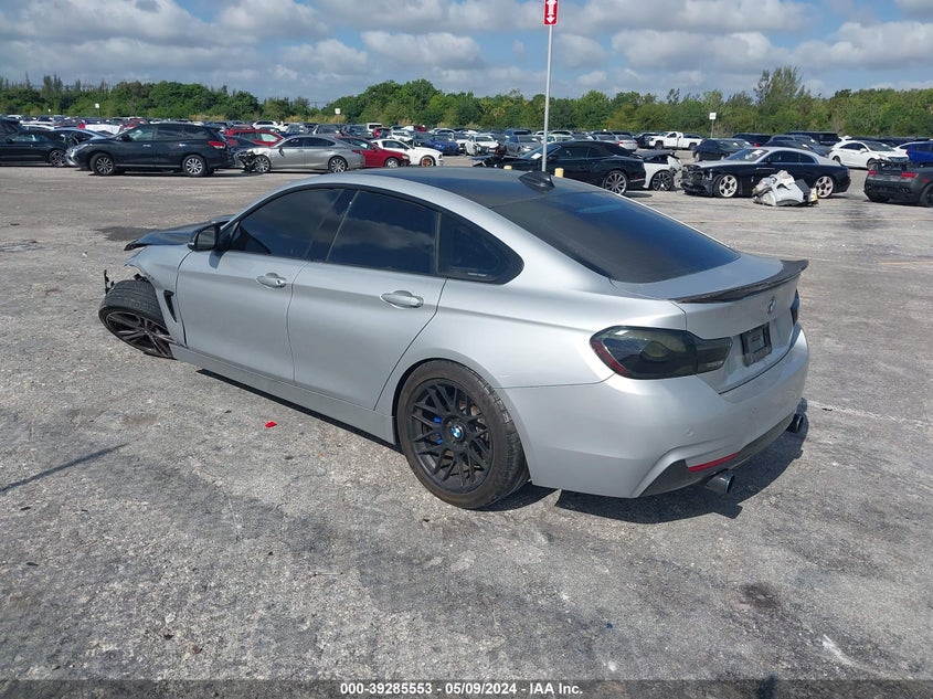 2015 BMW 435I Gran Coupe VIN: WBA4B1C57FG241284 Lot: 39285553