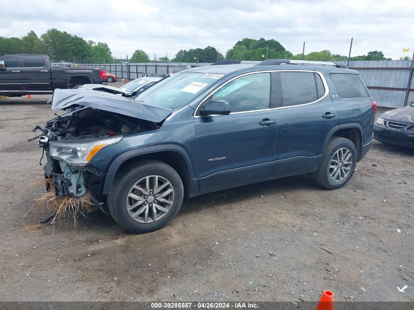 2019 GMC Acadia Sle-2 VIN: 1GKKNLLA5KZ222522 Lot: 39285557