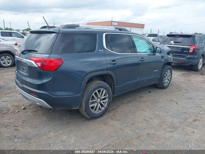 2019 GMC Acadia Sle-2 VIN: 1GKKNLLA5KZ222522 Lot: 39285557