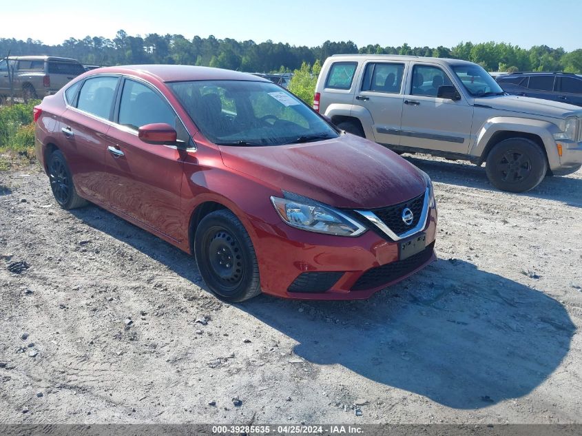 2016 NISSAN SENTRA S/SV/SR/SL - 3N1AB7AP3GY234882