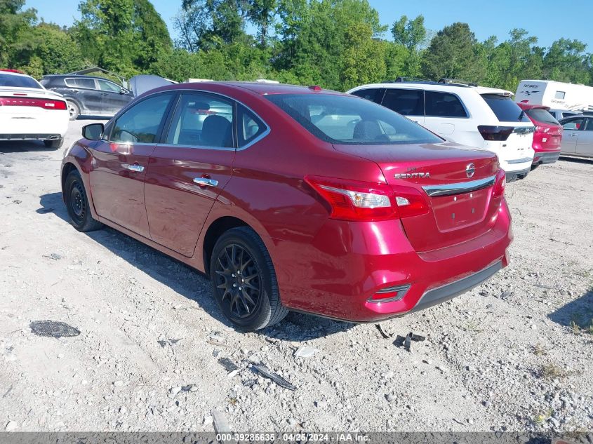 3N1AB7AP3GY234882 | 2016 NISSAN SENTRA