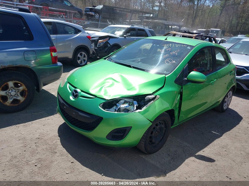 2011 Mazda Mazda2 Sport VIN: JM1DE1HZ0B0112375 Lot: 39285663