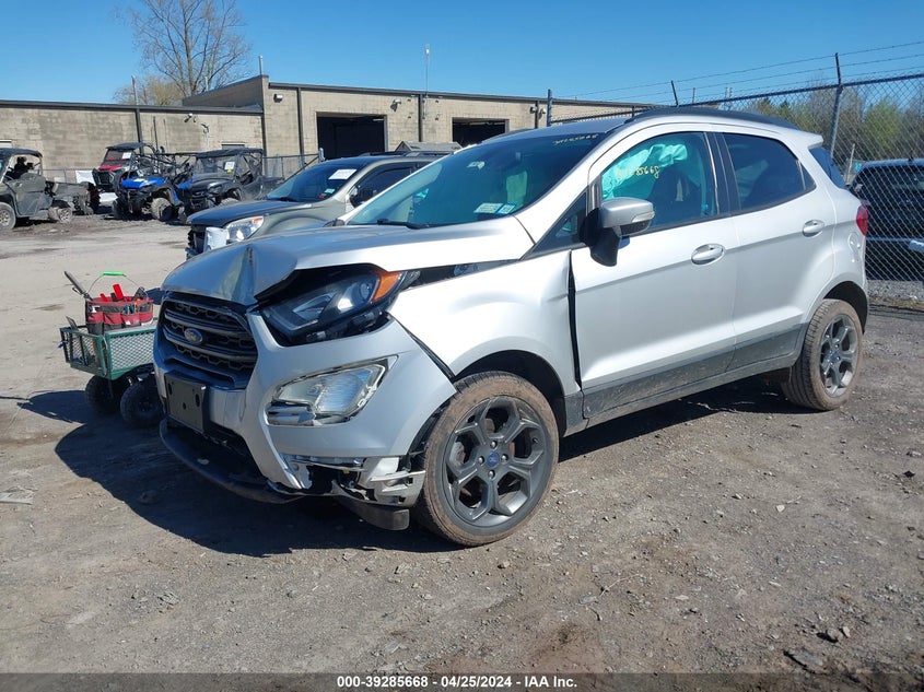VIN MAJ6P1CL0JC182127 2018 FORD ECOSPORT SES