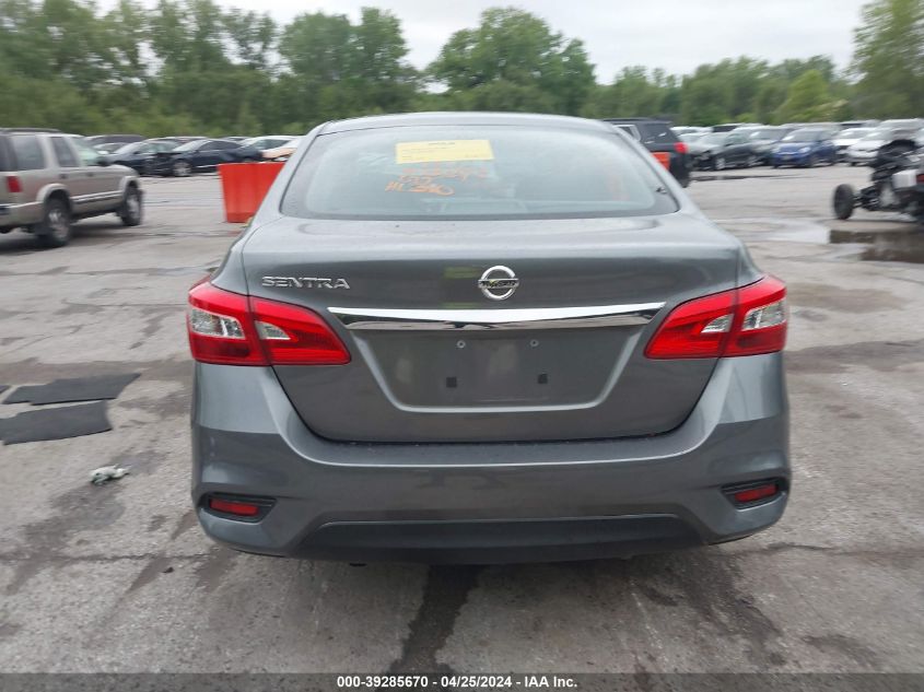 2017 Nissan Sentra S VIN: 3N1AB7AP9HY299074 Lot: 39285670