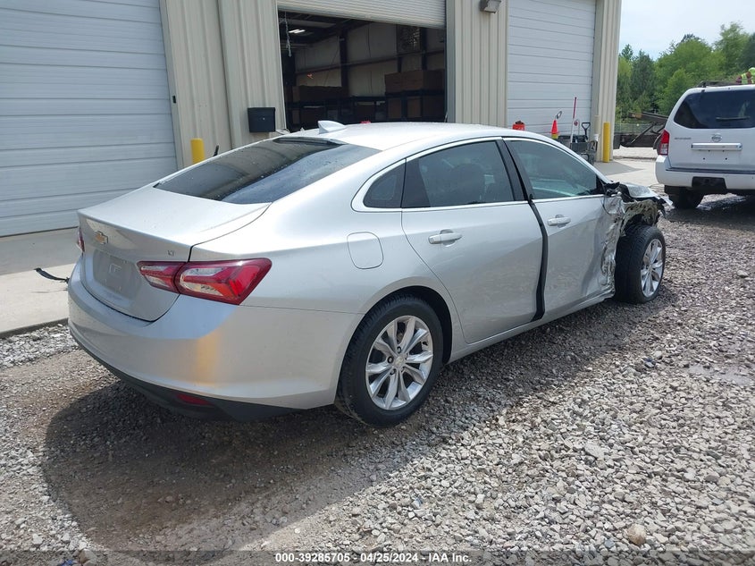 VIN 1G1ZD5ST2LF051901 2020 CHEVROLET MALIBU FWD LT