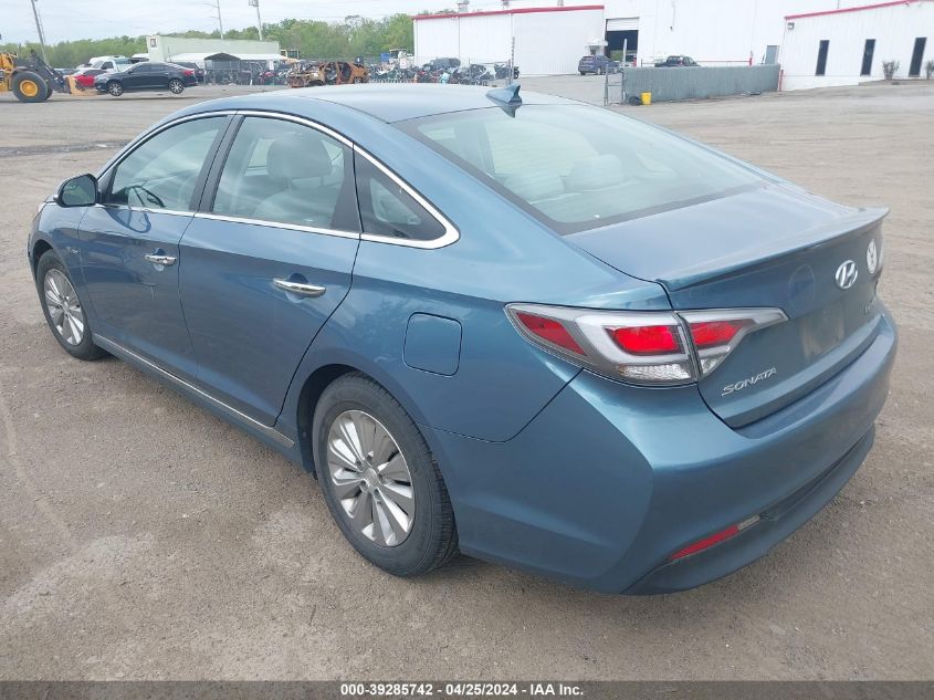 KMHE24L15GA042076 | 2016 HYUNDAI SONATA HYBRID