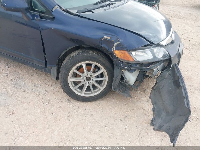 2008 Honda Civic Lx VIN: 1HGFA16568L043253 Lot: 39285767