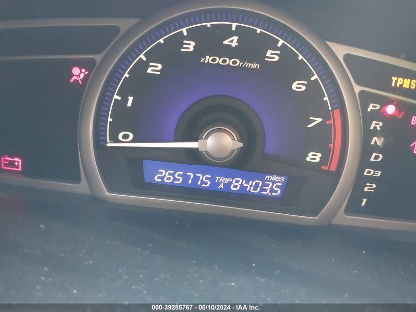 2008 Honda Civic Lx VIN: 1HGFA16568L043253 Lot: 39285767