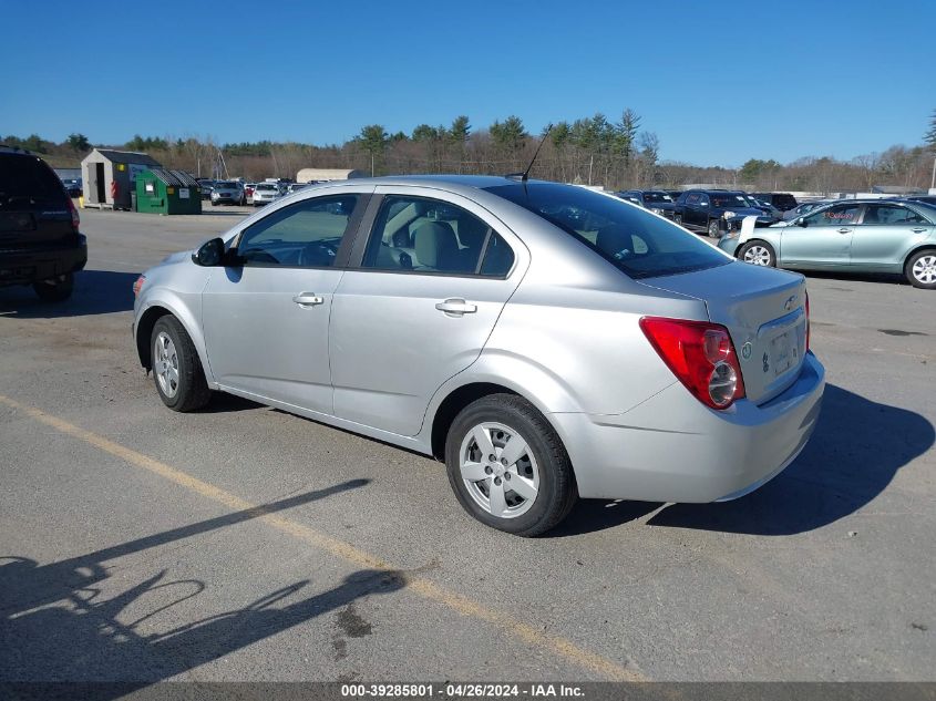 1G1JB5SG7D4219356 | 2013 CHEVROLET SONIC