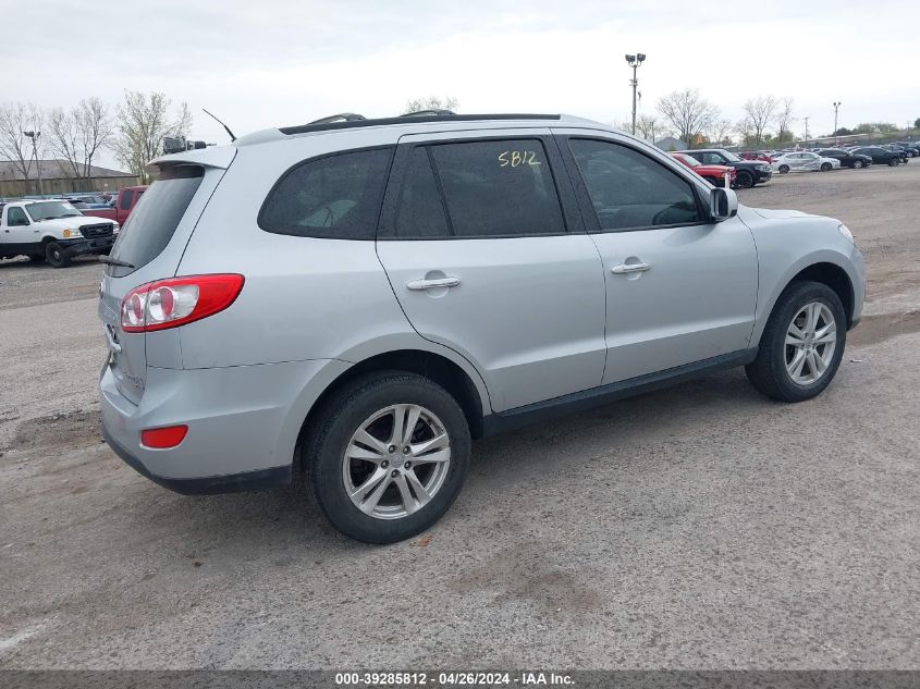 2010 Hyundai Santa Fe Limited V6 VIN: 5NMSK4AG7AH384768 Lot: 40735026