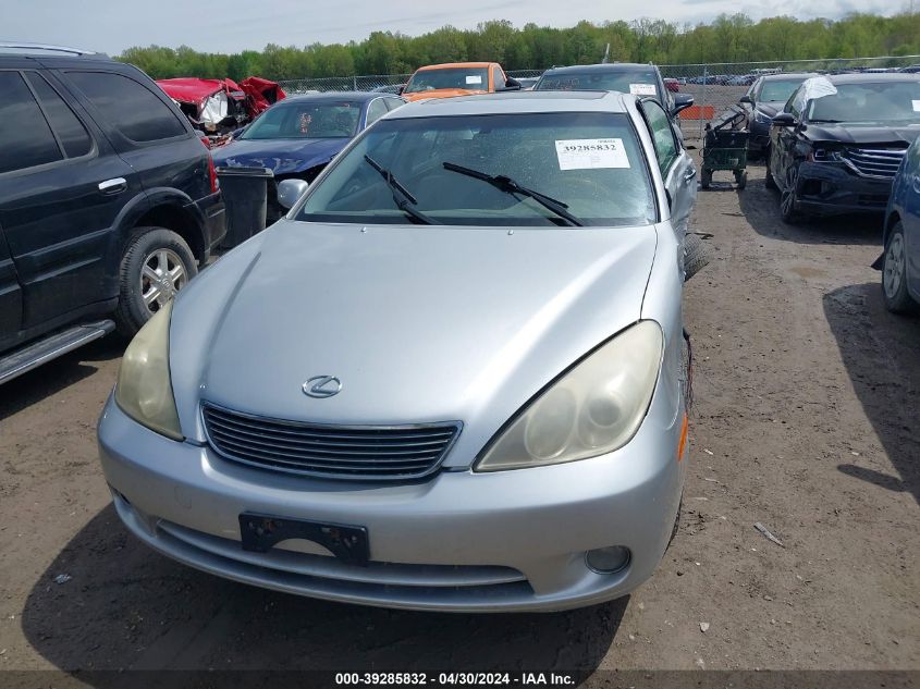 2005 Lexus Es 330 VIN: JTHBA30G555127517 Lot: 39285832