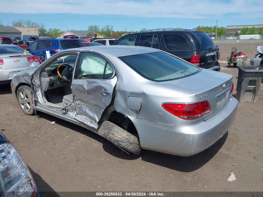 2005 Lexus Es 330 VIN: JTHBA30G555127517 Lot: 39285832