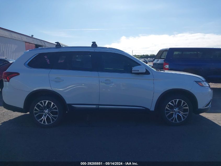 2018 Mitsubishi Outlander Sel VIN: JA4AZ3A38JZ006396 Lot: 39285851