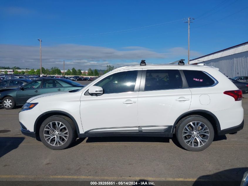 2018 Mitsubishi Outlander Sel VIN: JA4AZ3A38JZ006396 Lot: 39285851