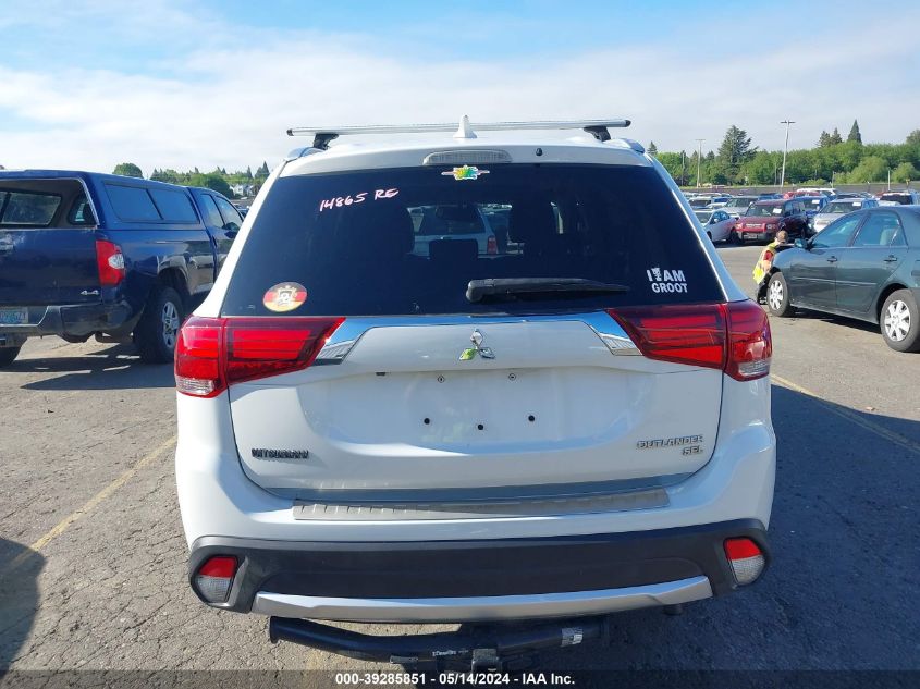 2018 Mitsubishi Outlander Sel VIN: JA4AZ3A38JZ006396 Lot: 39285851