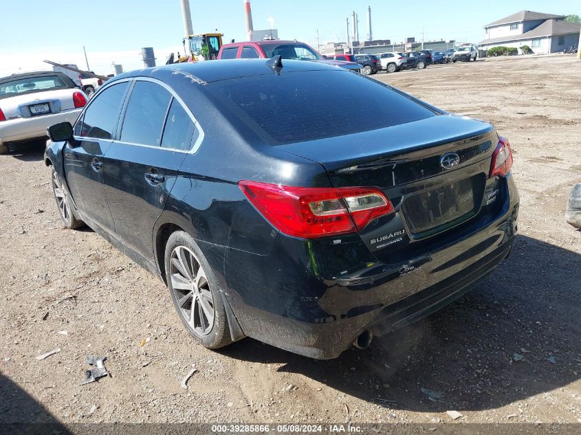 2017 Subaru Legacy 2.5I Limited VIN: 4S3BNAN61H3032494 Lot: 39285866