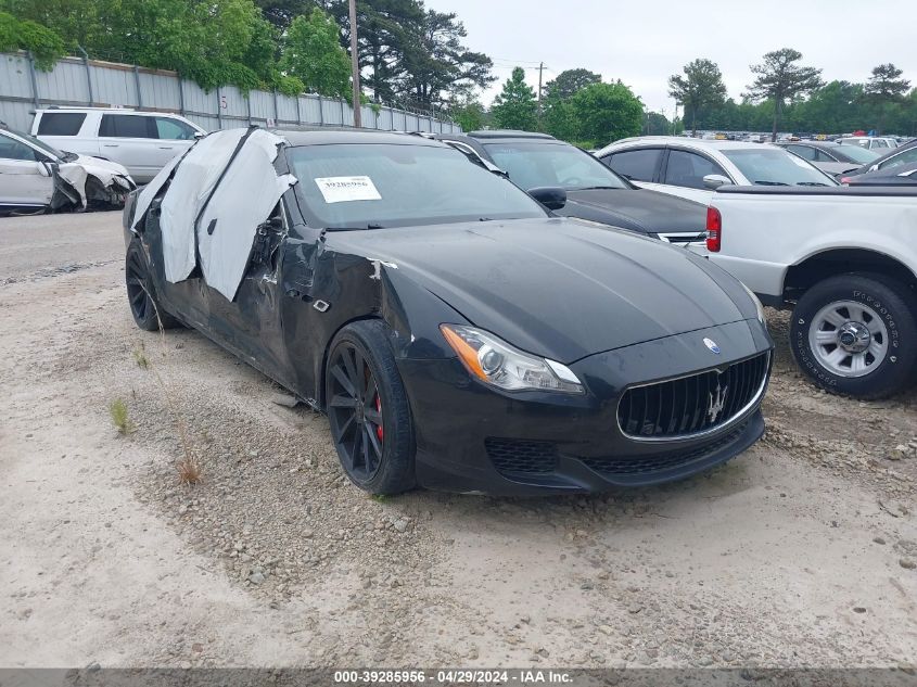 2015 Maserati Quattroporte S Q4 VIN: ZAM56RRA3F1142331 Lot: 39285956