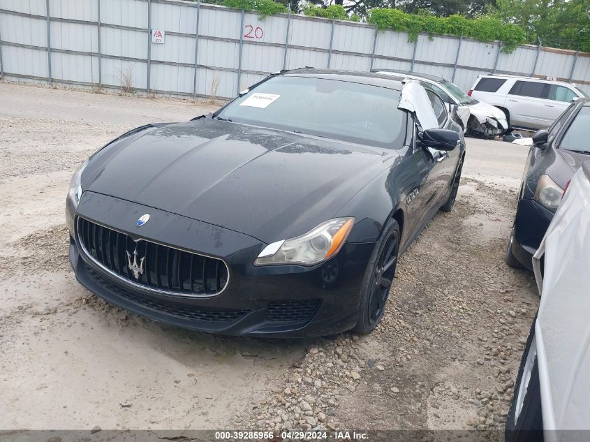 2015 Maserati Quattroporte S Q4 VIN: ZAM56RRA3F1142331 Lot: 39285956