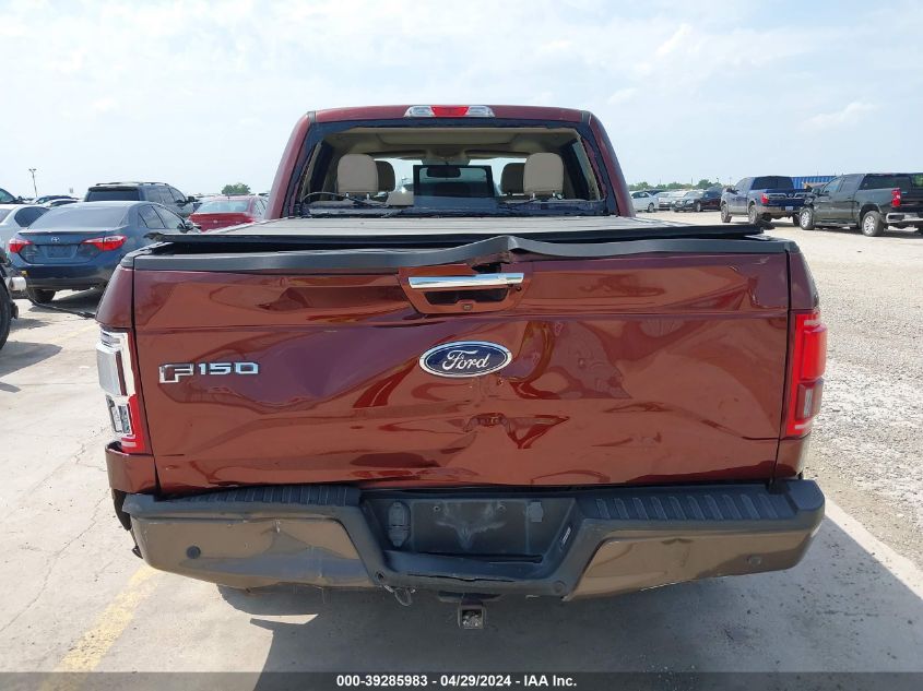 2015 FORD F-150 LARIAT - 1FTEW1CP7FFC76569