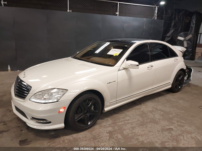 2011 Mercedes-Benz S 550 4Matic VIN: WDDNG8GB6BA410120 Lot: 39286024