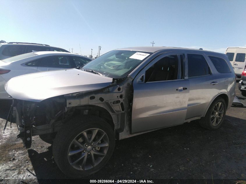 2017 Dodge Durango Gt Rwd VIN: 1C4RDHDG6HC724268 Lot: 40266422