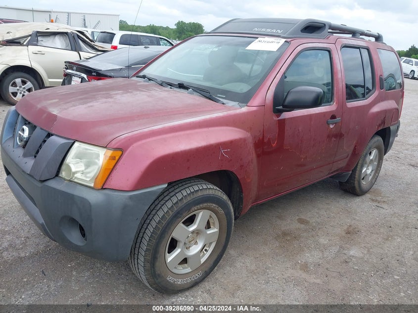 2007 Nissan Xterra S VIN: 5N1AN08U07C521902 Lot: 39286090