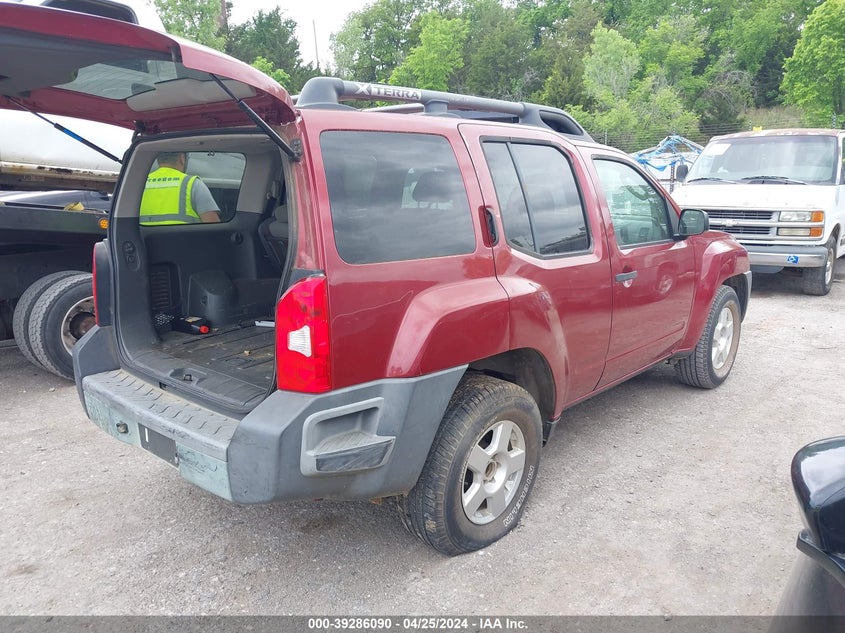 2007 Nissan Xterra S VIN: 5N1AN08U07C521902 Lot: 39286090