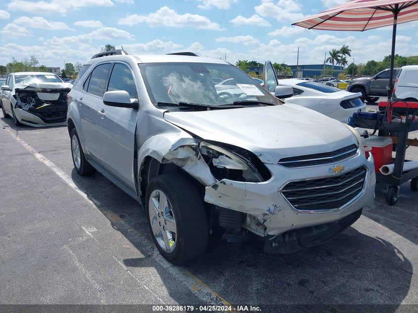 2016 CHEVROLET EQUINOX LT - 2GNALCEK6G1132788