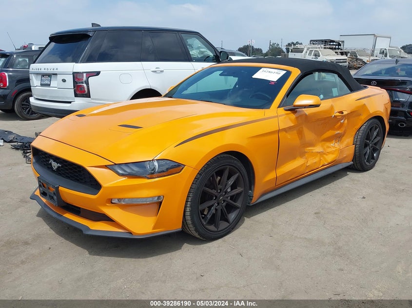 VIN 1FATP8UH3K5159873 2019 FORD MUSTANG ECOBOOST PREMIUM