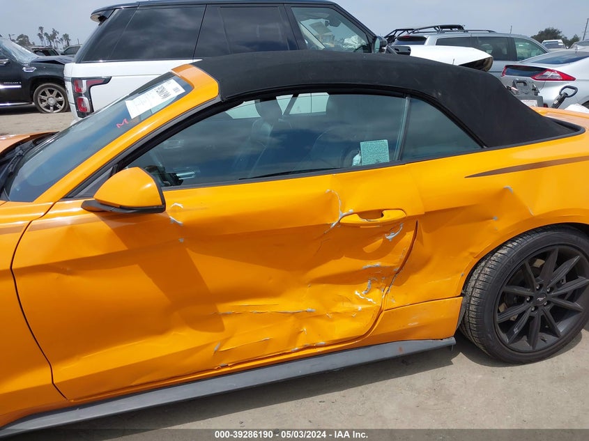 VIN 1FATP8UH3K5159873 2019 FORD MUSTANG ECOBOOST PREMIUM