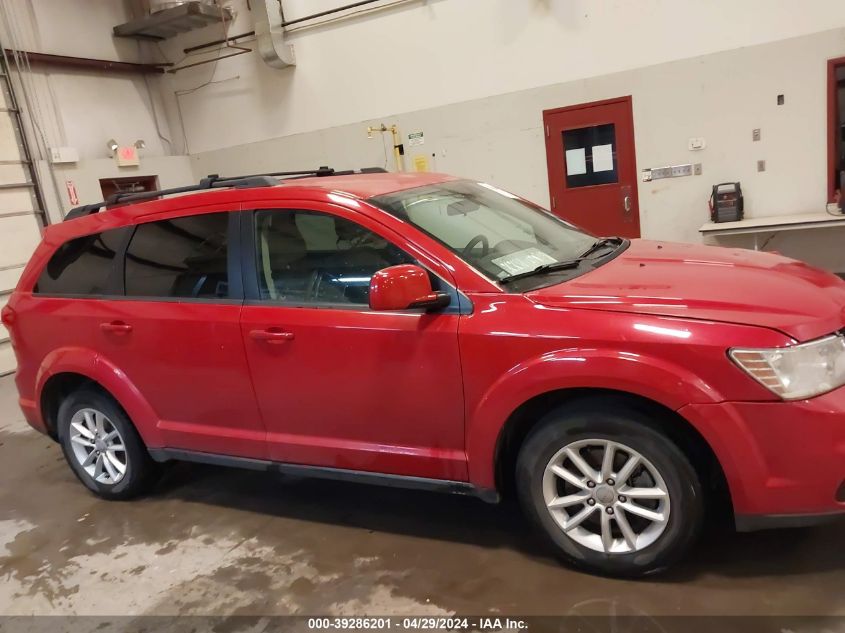 2014 Dodge Journey Sxt VIN: 3C4PDDBGXET284641 Lot: 39286201