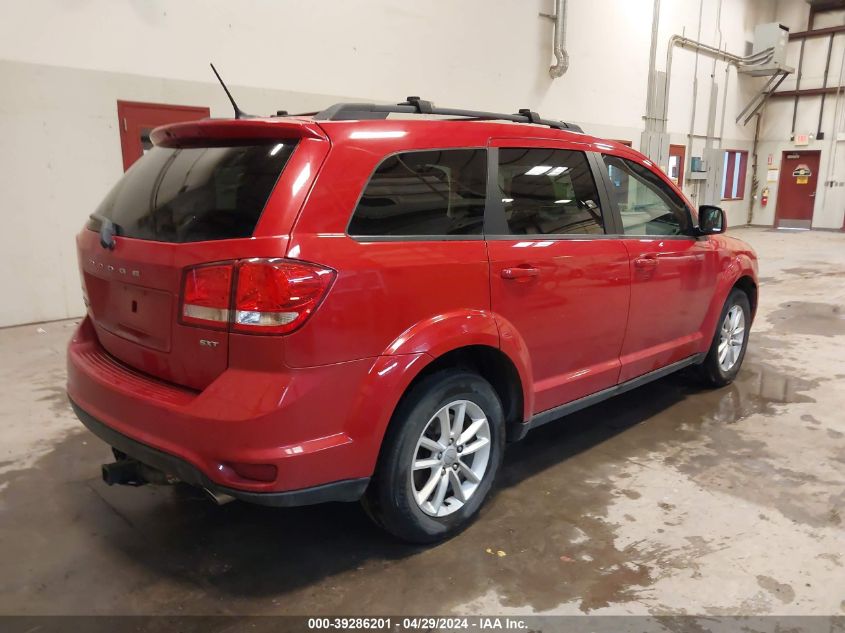 2014 Dodge Journey Sxt VIN: 3C4PDDBGXET284641 Lot: 39286201