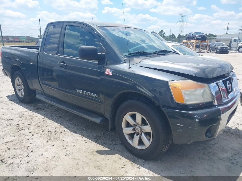 2008 Nissan Titan VIN: 1N6BA06A08N340458 Lot: 39286254