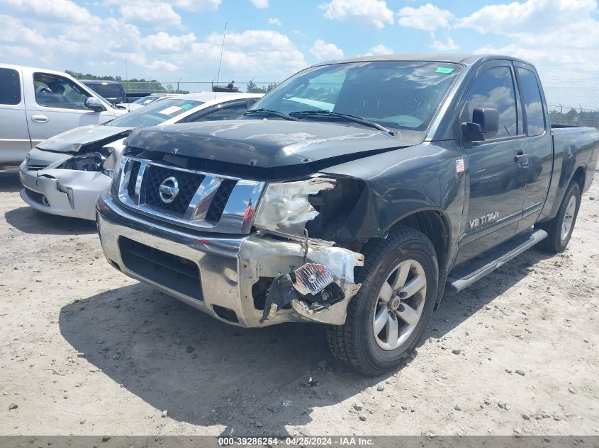 2008 Nissan Titan VIN: 1N6BA06A08N340458 Lot: 39286254