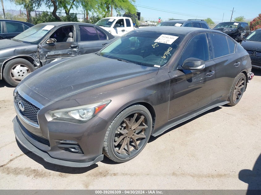 2014 INFINITI Q50 - JN1BV7AP1EM678421
