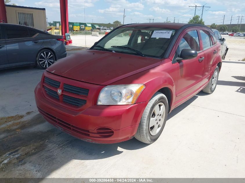 1B3HB28B27D182531 | 2007 DODGE CALIBER