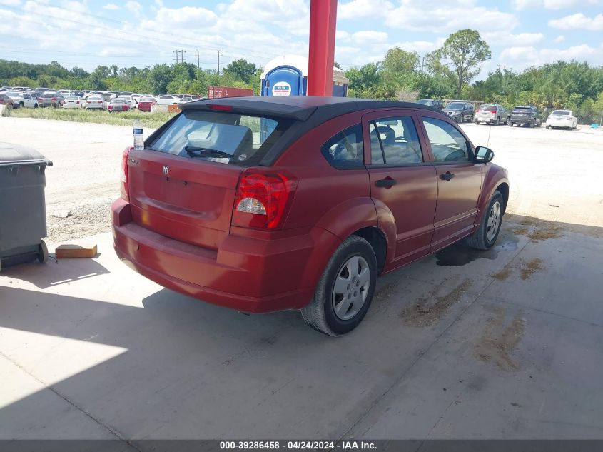 1B3HB28B27D182531 | 2007 DODGE CALIBER